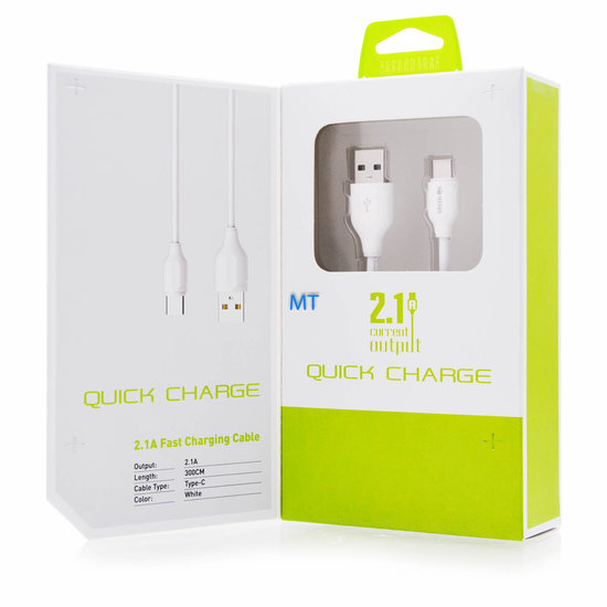 GREEN ON Fast USB-C-Kabel LS373 3M