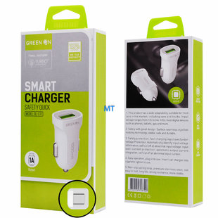 Green On Smart USB C Car Charger DL-C17