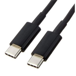 USB-C To USB-C CABLE 1M Black