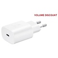 USB-C Samsung 25W Fast Charger 3.0A White EP-TA800  BULK
