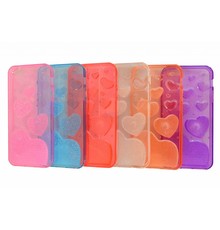 Heart Print Silicone Case 6G Plus