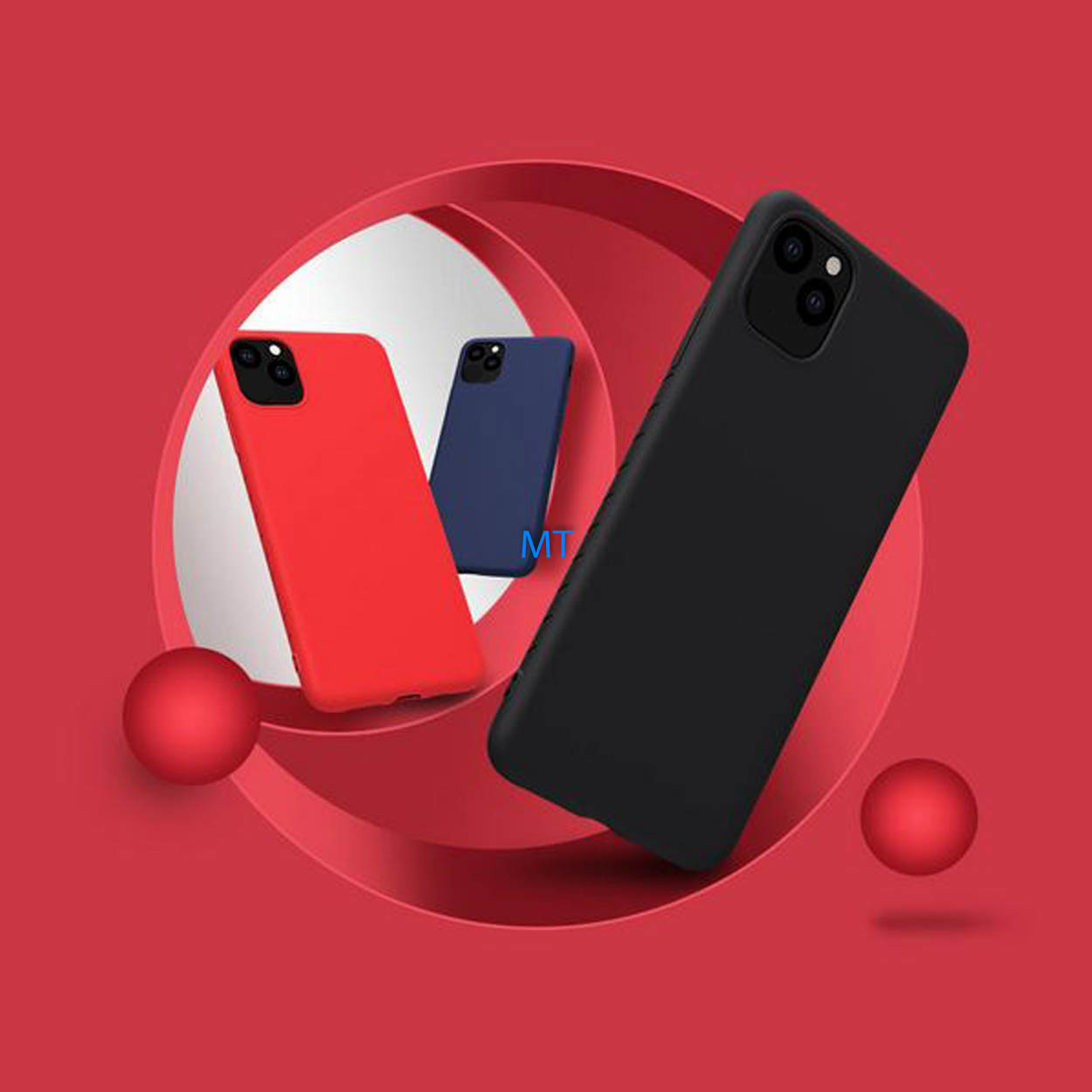 Hole Luxe Silicone Case For I-Phone 11 Pro Max, foto 3 van 3