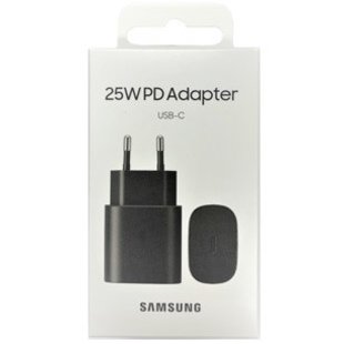 USB-C Samsung 25W PD Adapter Super Fast Charging 3.0A Black EP-TA800 NBEGEU Service Pack