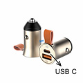GREEN ON USB & USB-C Fast Car Charger C509Q