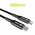 GREEN ON Cable USB-C To USB Lightning 2M GR10