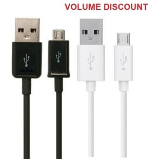 1M Samsung Micro USB Data Cable White ECB-DU5AWE