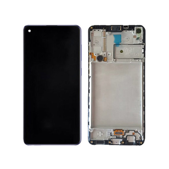 LCD Samsung Galaxy A22 4G A225 GH82-25944A Black Service Pack Box