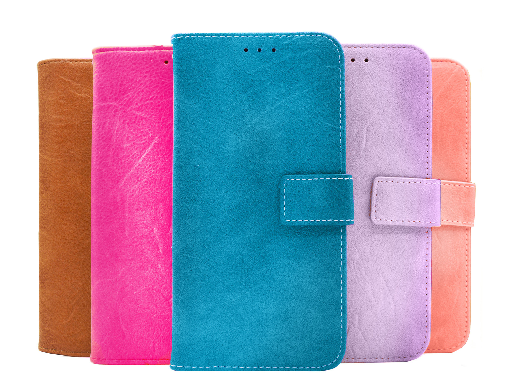 GREEN ON GREEN ON Luxury Book Case Xiaomi Redmi Note 9, foto 5 van 6