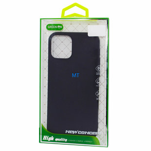 GREEN ON TPU Case for IPhone11 Black