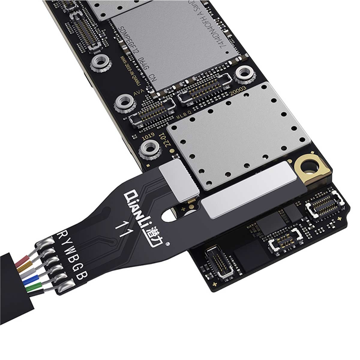 Réparation Connecteur FPC Lecteur Carte Micro SD Nintendo Switch  Application Pâte Thermique Non