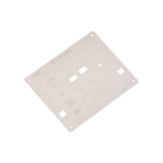 MiJing 0.12MM Dot Matrix Rebaling Stencil for I-Phone X