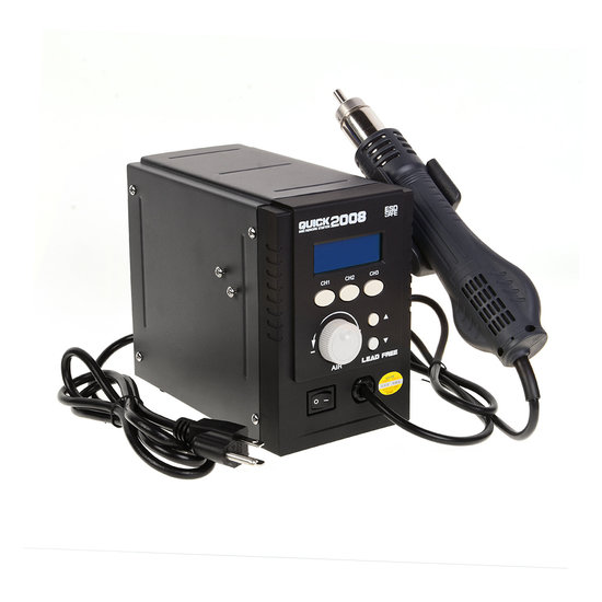 QUICK 2008 Hot Air Gun Rework station