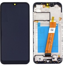 LCD Samsung A01 Core 2020 A013 GH82-23561A Black Service Pack