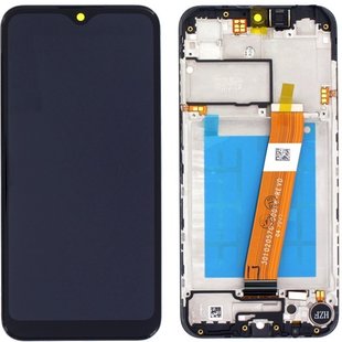 LCD Samsung A01 Core 2020 A013 GH82-23561A Black Service Pack