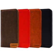 Lavann Leather Bookcase I-Phone 13 Pro Max