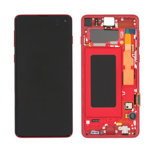 LCD Samsung Galaxy S10 G973 GH82-18850H Red Service Pack