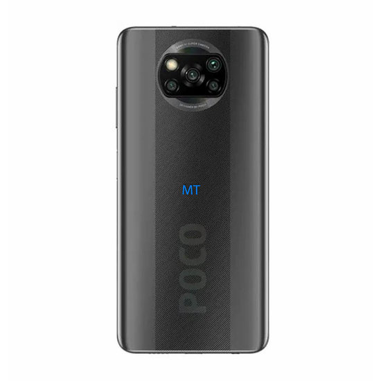 Back Cover Xiaomi Poco X3 Grey Service Pack