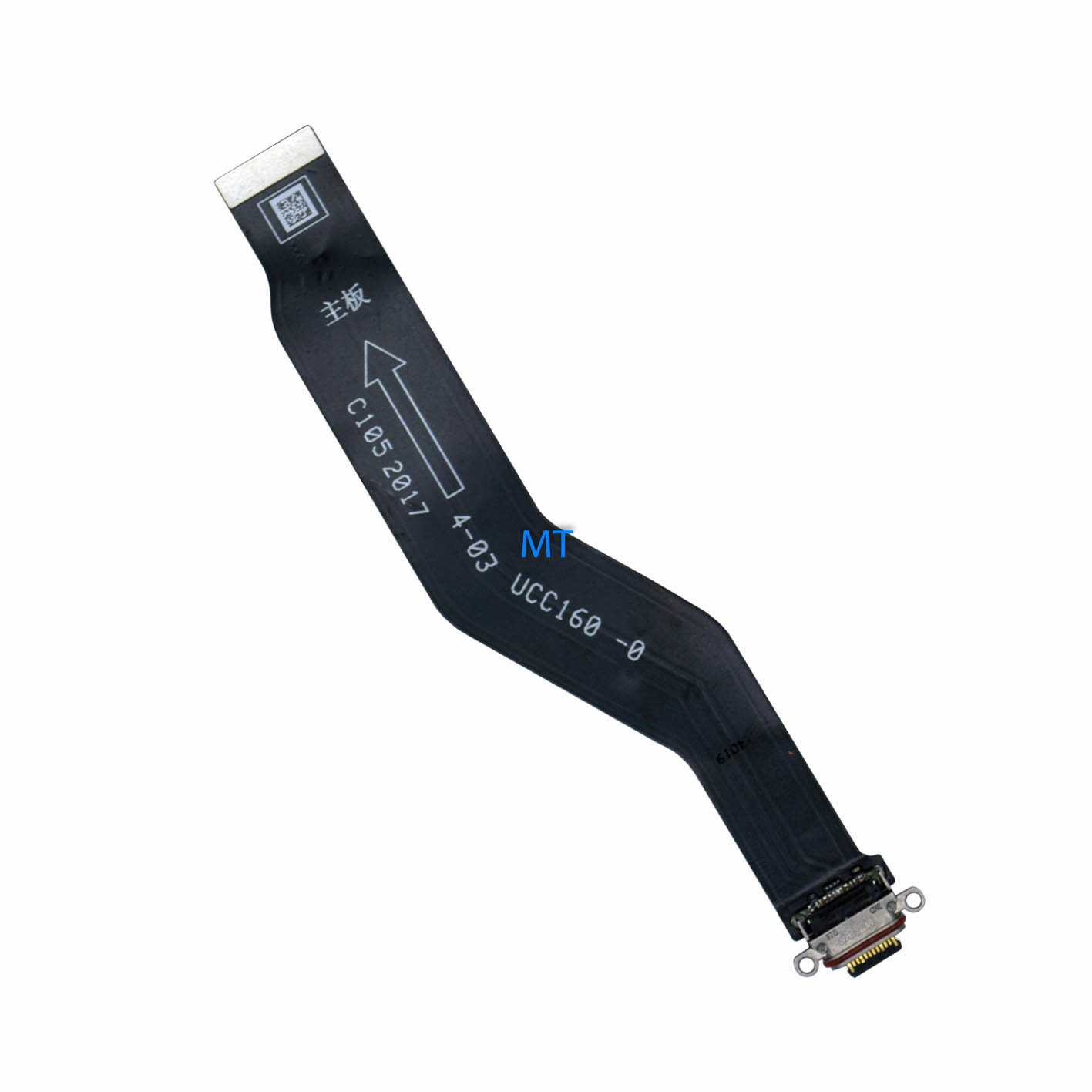 Charge Connector Flex For Oppo Find X2, foto 2 van 3