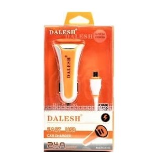 Dalesh Usb Car Charger 2.4 A Model DLS- C112U  Lightning