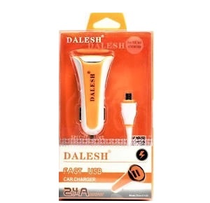 Dalesh Usb Car Charger 2.4 A Model DLS- C112U Lightning