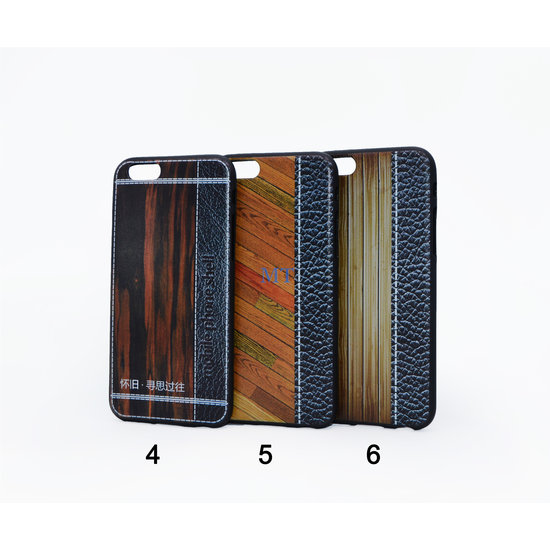 Light Brown Wood TPU Case I-phone 7/8/SE 2020/SE 2022