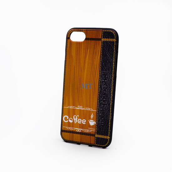 Light Brown Wood TPU Case I-phone 7/8/SE 2020/SE 2022