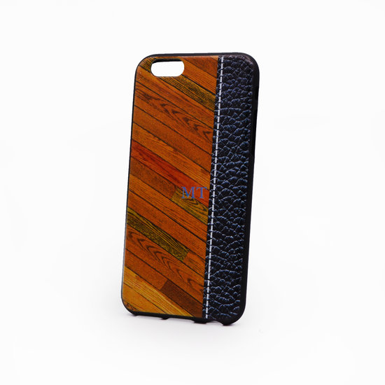 Light Brown Wood TPU Case I-phone 7/8/SE 2020/SE 2022