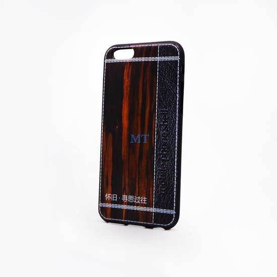 Light Brown Wood TPU Case I-phone 7/8/SE 2020/SE 2022