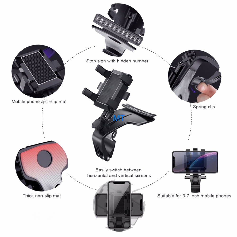 Dashboard Car Holder YB20-9, foto 5 van 6