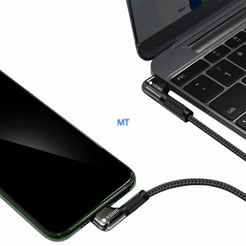 GREEN ON USB-C Game Cable 1.2M GR19, foto 6 van 6