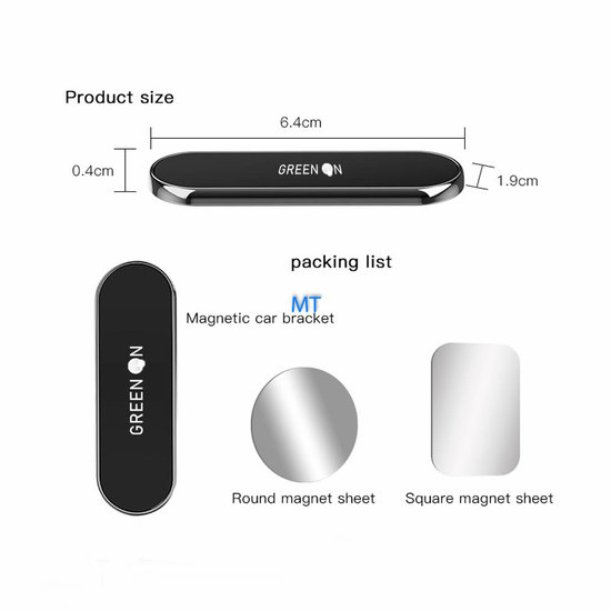 GREEN ON Magnetic Dashboard Holder Super Mini Force GR23