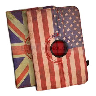 Flag 360 Rotation Case I-Pad Mini 1/2/3