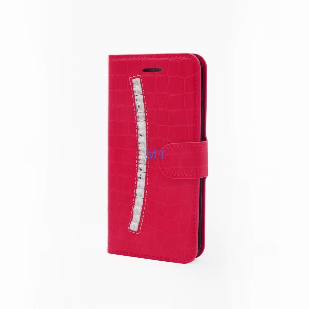 Uittrekken werk geestelijke Fashion Croco Bookcase Huawei P9 Lite | MTimpex.com