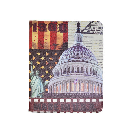 City Print Tabet Case USA For I-Pad 2-3-4