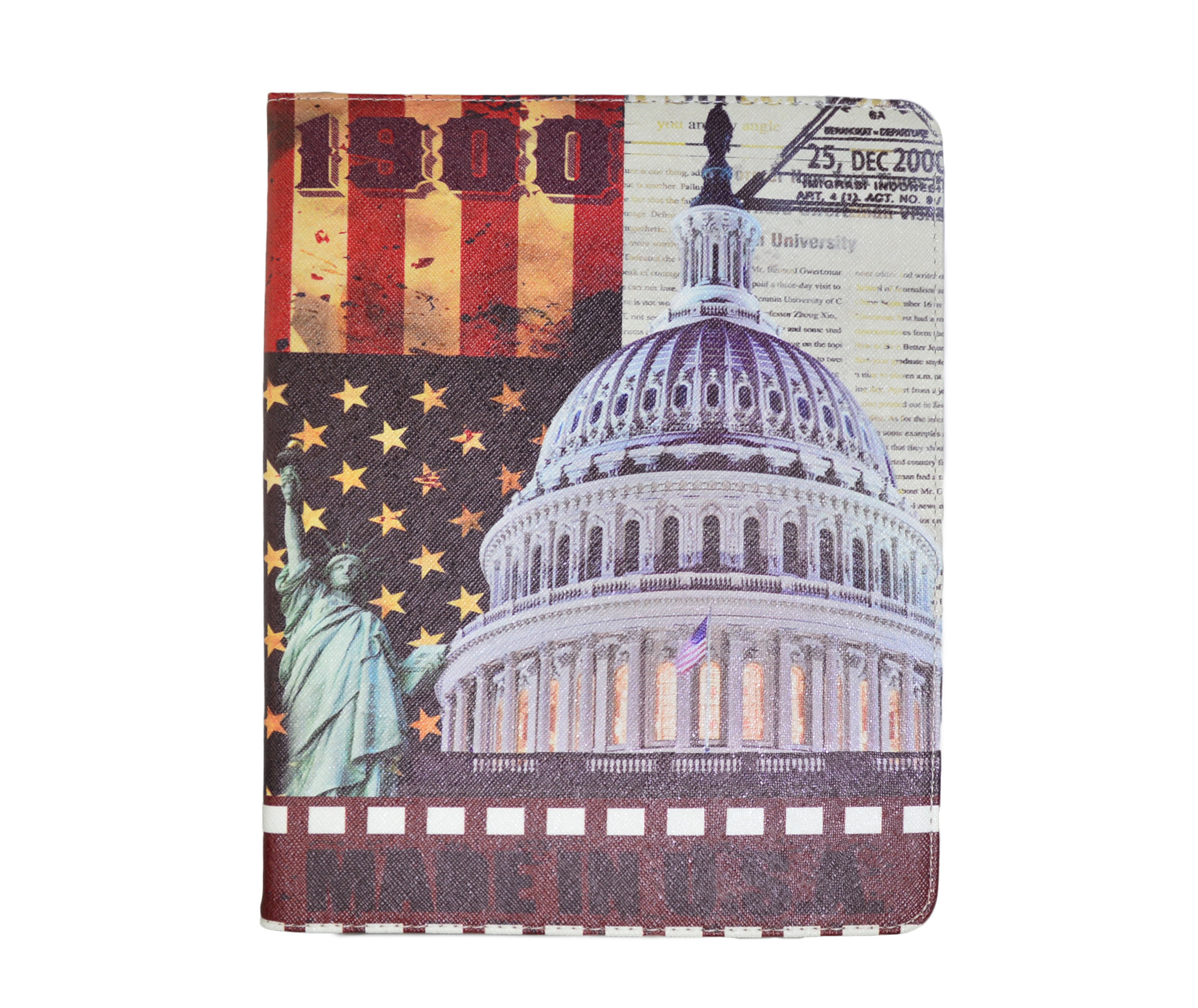City Print Tabet Case USA For I-Pad 2-3-4