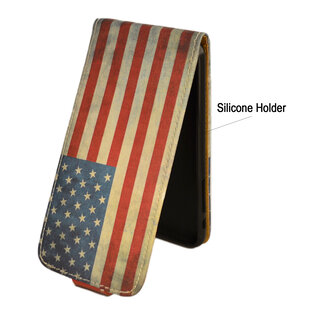 USA Print Flip Case For I-Phone 6