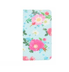 Flower Print Bookcase For I-Phone 6