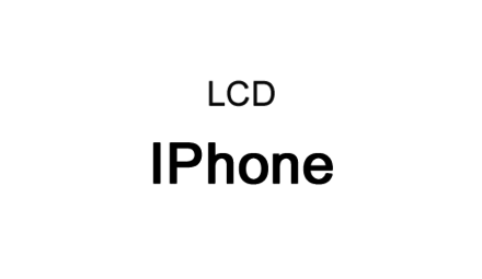 LCD til IPhone