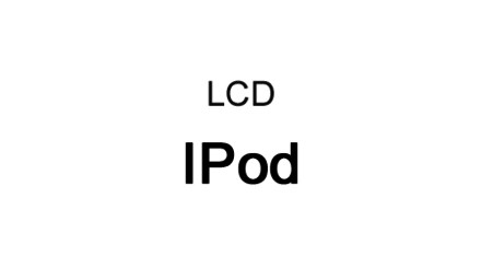 LCD y táctil para iPod