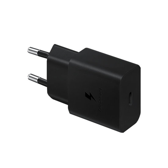Samsung Samsung PD Power Adapter EP-T1510NBEGEU USB-C 15W No Cable Black Service Pack