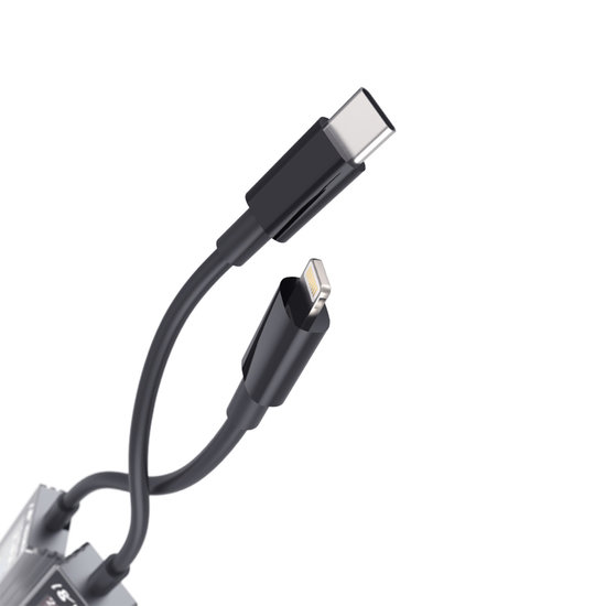 AV-Line Intelligent Detection Charging Cable Lightning to Type-C