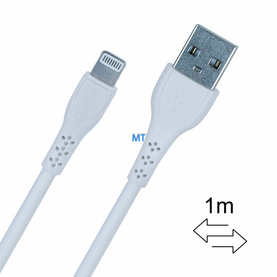 GREEN ON 2A Lightning - USB Cable 1M GR22