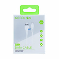 GREEN ON 2A Fast USB - USB C Cable 1M GR21 (Small Packets)