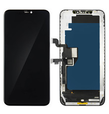 Plus Premium Oled Hard LCD & Touch For I-Phone XS Max  GREEN ON