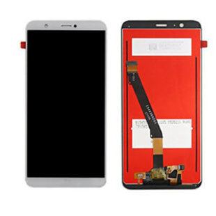 LCD With Frame Huawei Ascend P Smart Plus 02352BUK White Service Pack
