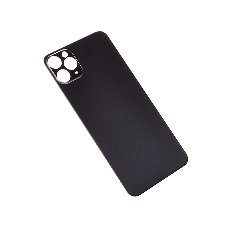 Back Cover For IPhone 11 Pro Max Black A+ Non Original, foto 4 van 6