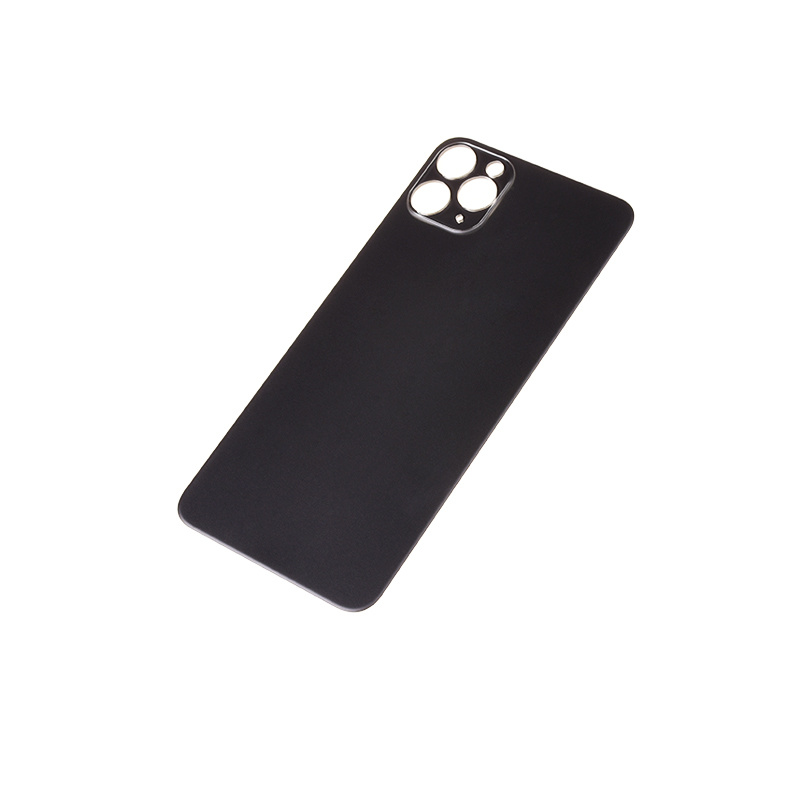 Back Cover For IPhone 11 Pro Black A+ Non Original, foto 3 van 6