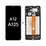 LCD Samsung Galaxy A12 A125 F GH82-24491A With Frame Black Service pack