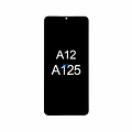 LCD Samsung Galaxy A12 A125 F GH82-24491A With Frame Black Service pack
