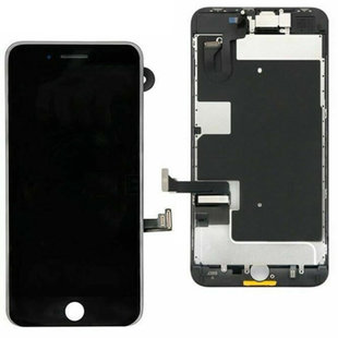 LCD  &  Back Plate For IPhone 8 / SE 2020 Black  MT Tech